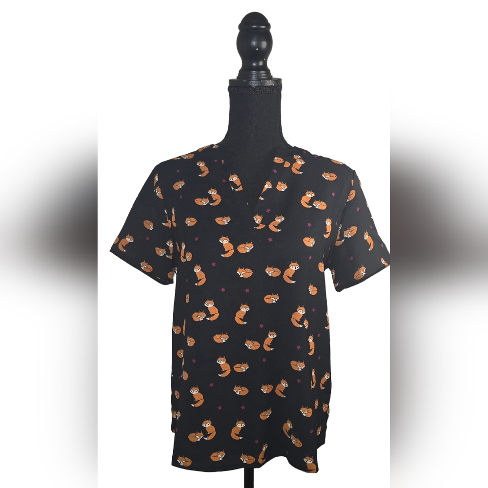 SM Wardrobe Black Fox Shirt